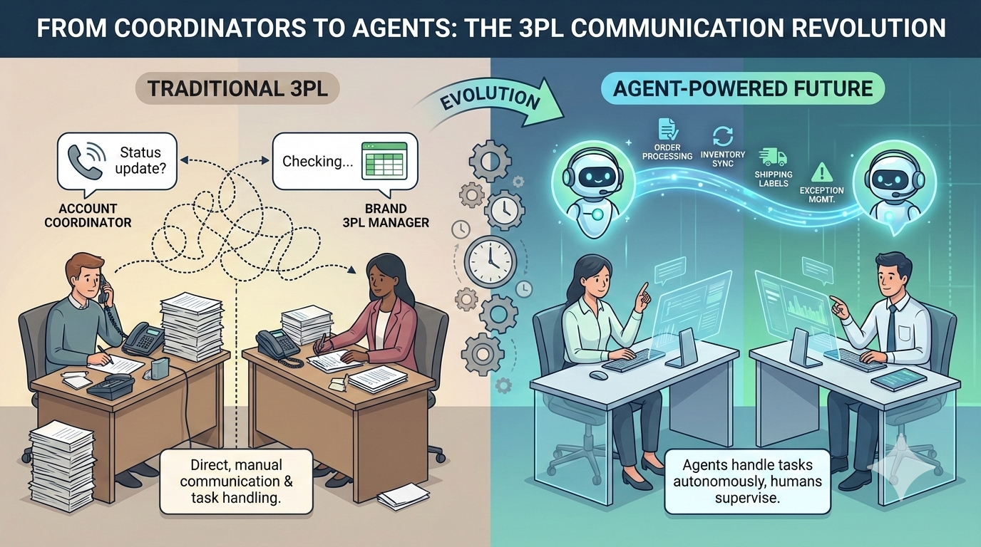 From Account Coordinators to AI Agents: The Future of 3PL Workflows