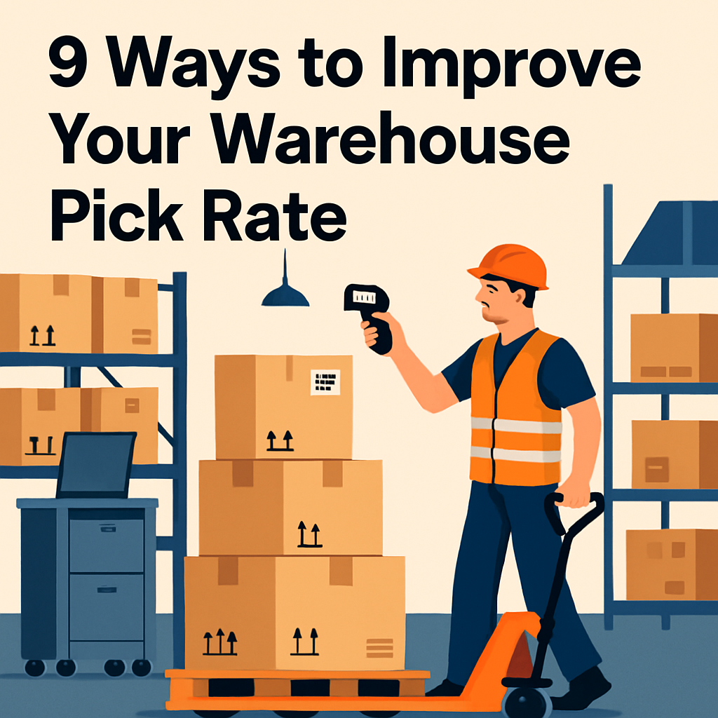 9 Ways to Improve Your Warehouse Pick Rate [Guide for 2026]